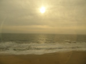 Sunny morning at the beach - boy do I wish I was there.